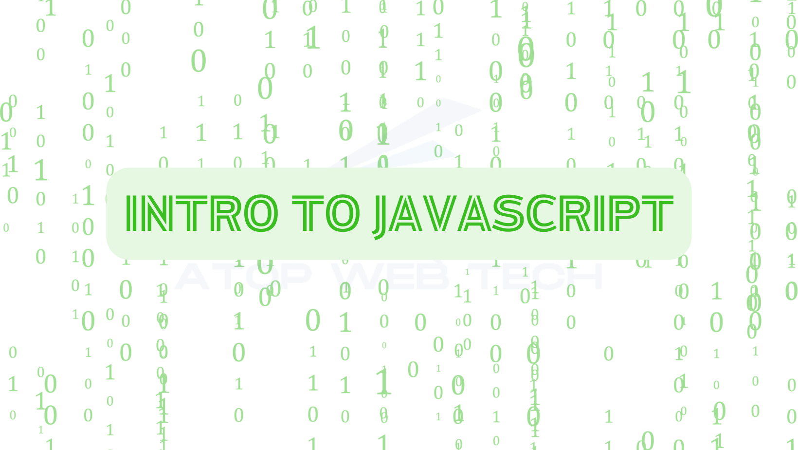 Introduction to Javascript